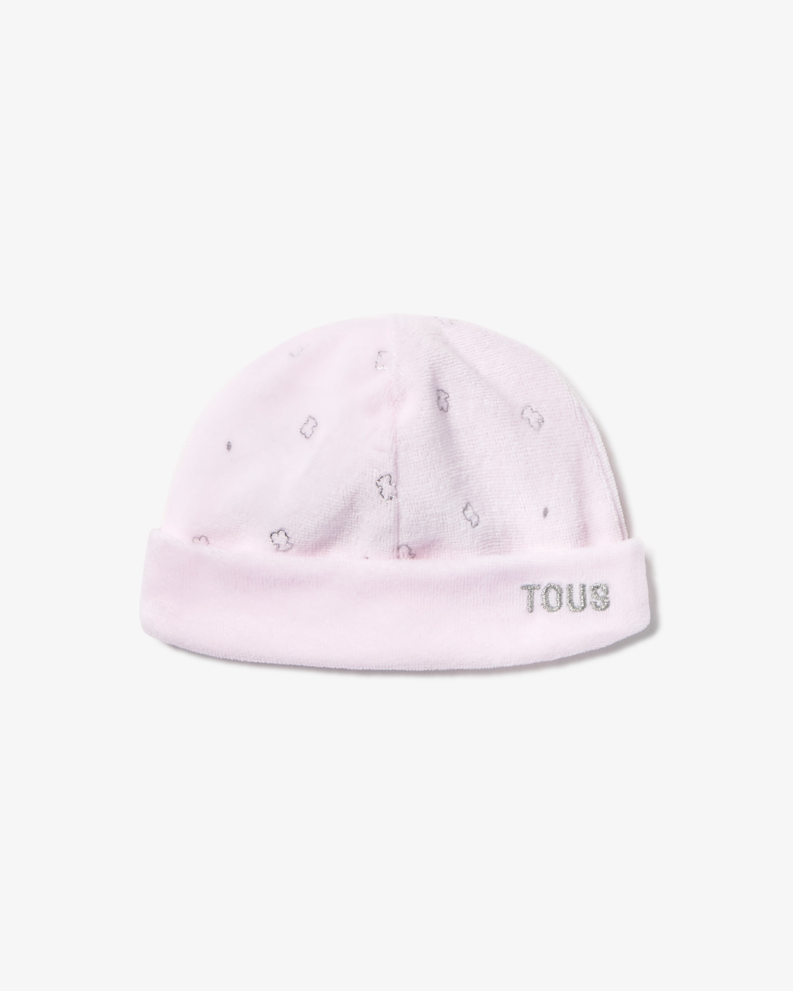 Set de bebé niño primera puesta tundosado con gorro, camiseta cruzada y polaina - Tous - Rosa Rosa-2