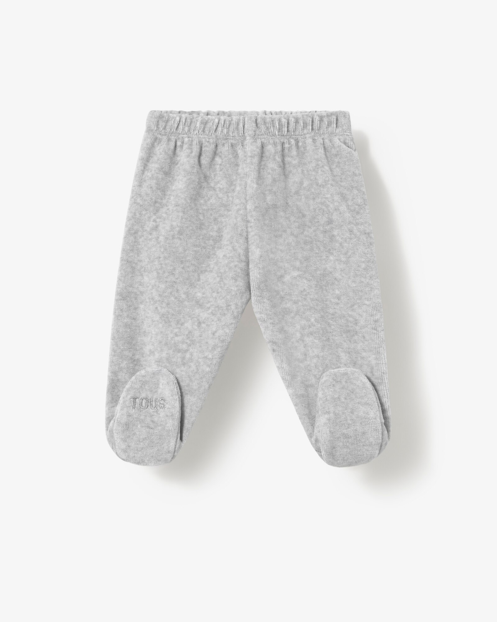 Conjunto de bebé niño en algodón estampado, combinado con tundosado liso - Tous - Blanco Blanco-2