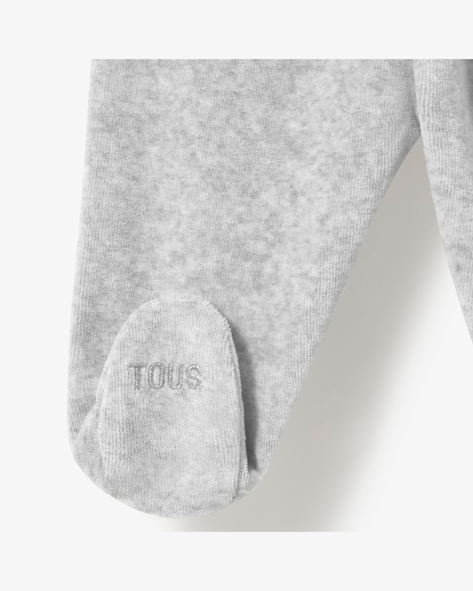 Conjunto de bebé niño en algodón estampado, combinado con tundosado liso - Tous - Blanco Blanco-4