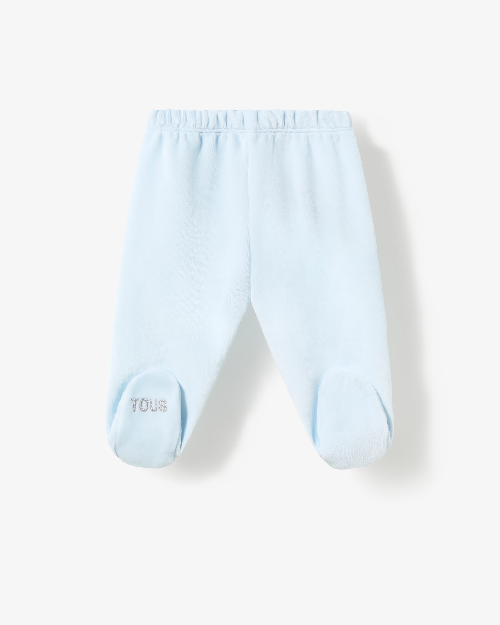 Conjunto de bebé niño en algodón estampado, combinado con tundosado liso - Tous - Azul claro Azul claro-2