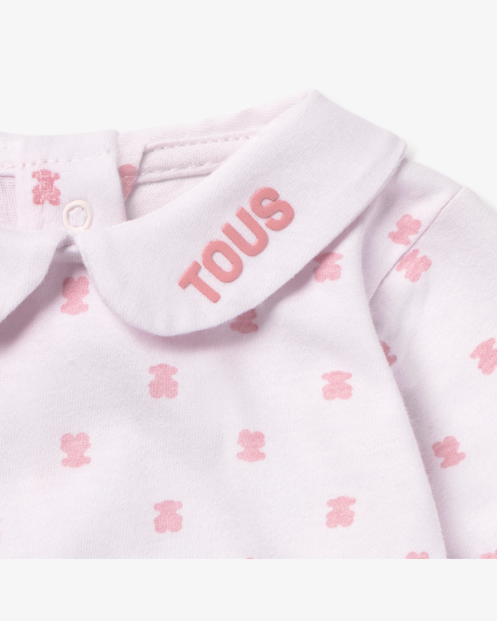 Conjunto de bebé niño en algodón estampado multi osos y liso - Tous - Rosa Rosa-2