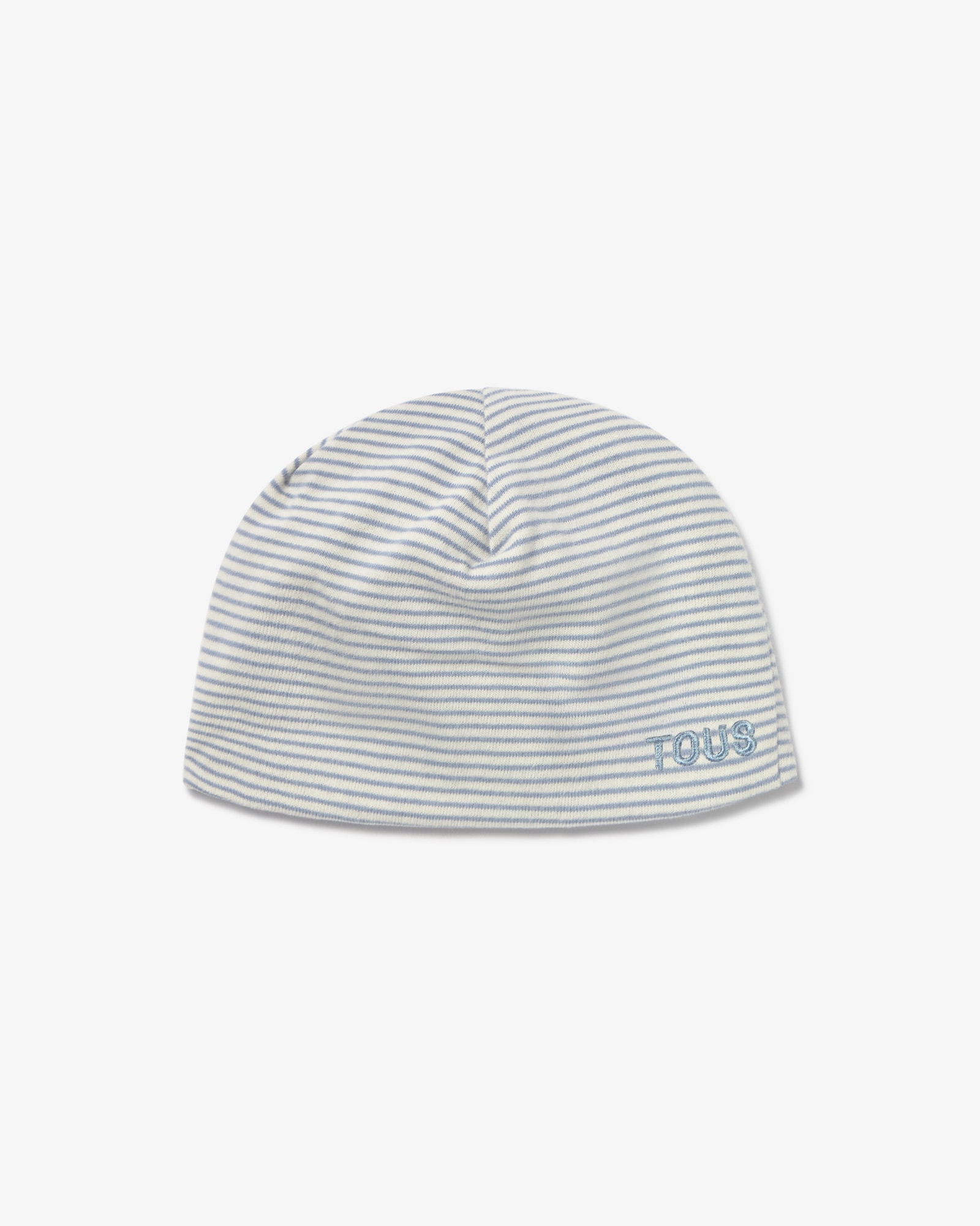 Set de bebé niño primera puesta de algodón con gorro, camiseta cruzada y polaina - Tous - Azul claro Azul claro-2