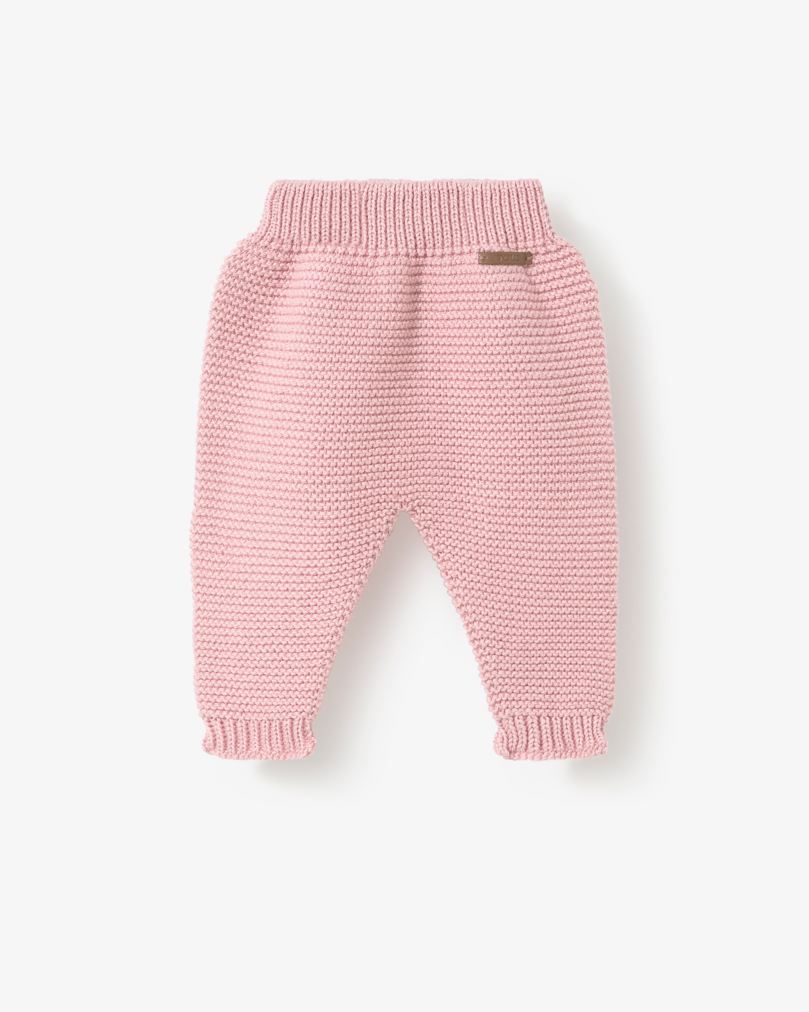 Conjunto de bebé niña en algodón tricotado liso con jersey abotonado y polaina - Tous - Rosa Rosa-2