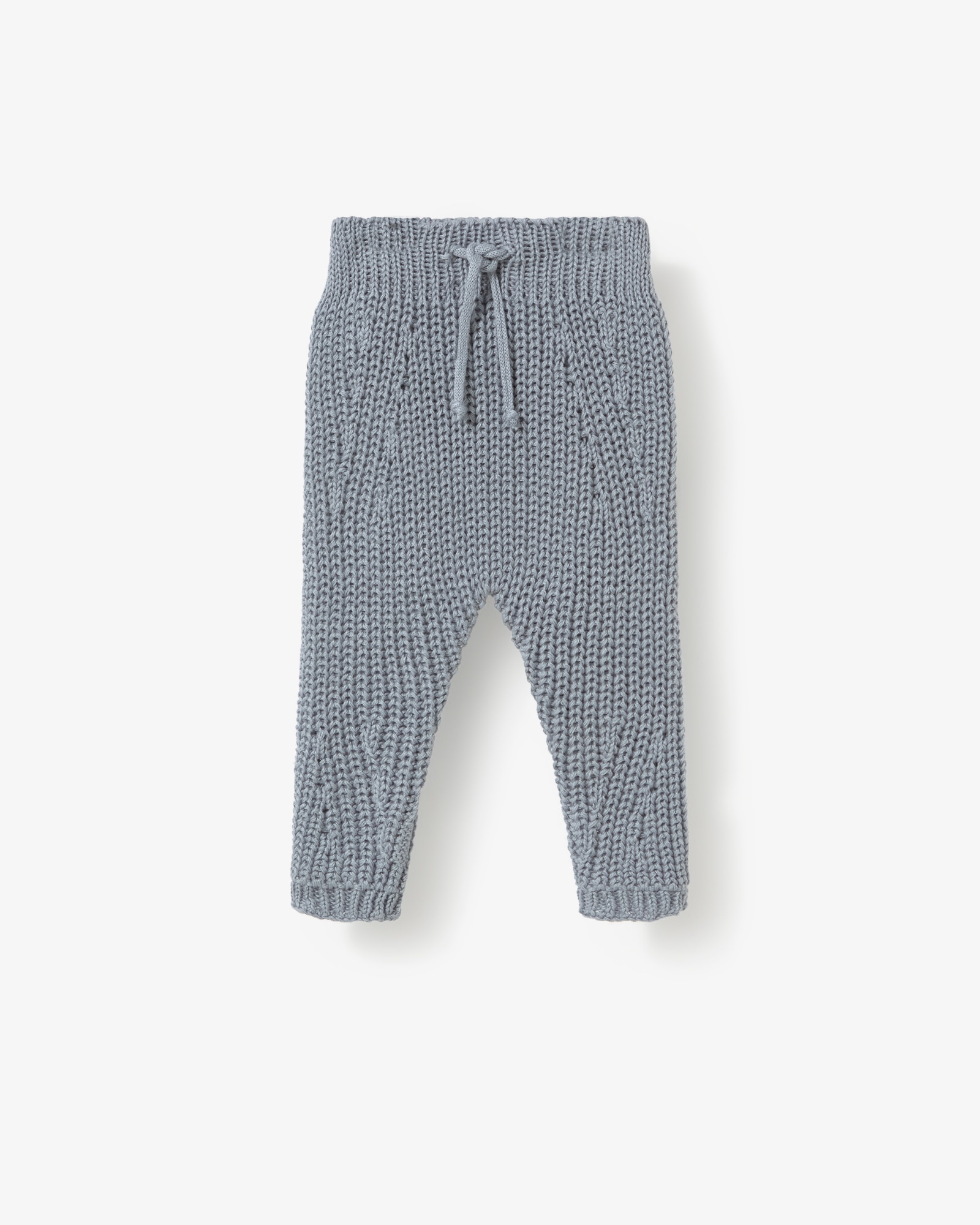 Imagen 2 de Conjunto de bebé niño en algodón tricotado liso con jersey y legging ajustable - Tous - Azul Azul
