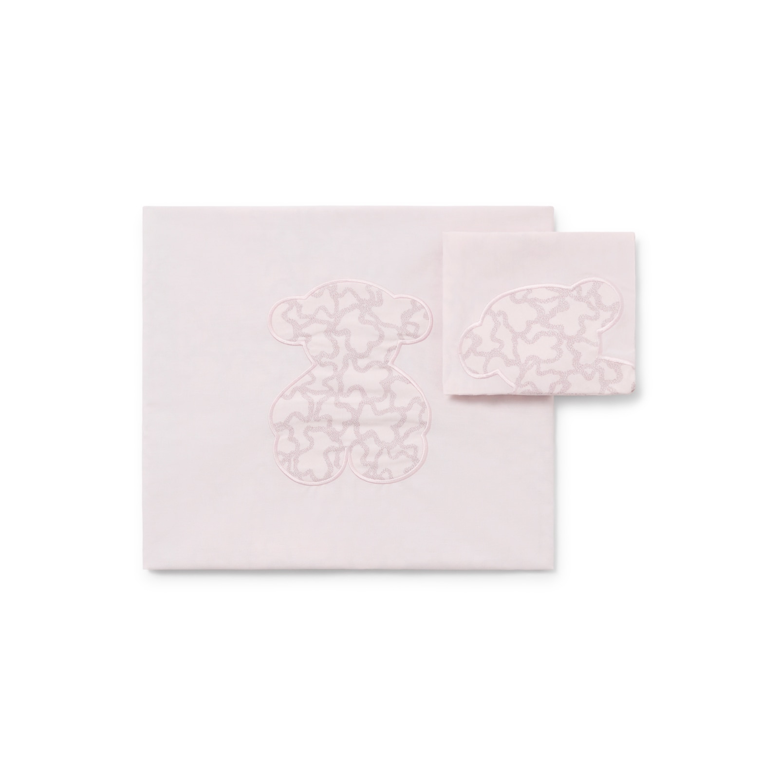 Tous - Juego 4 piezas para mini cuna (50x80): funda nórdica, funda almohada, relleno nórdico y almohada Tous Baby Hkaos.