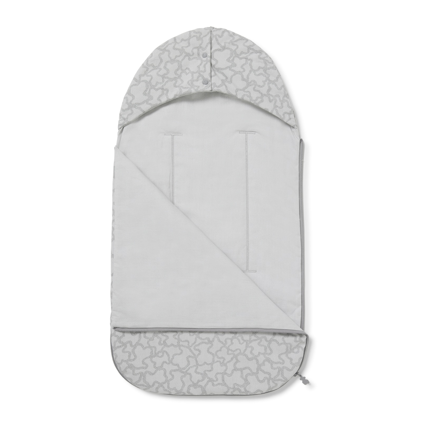 Imagen 2 de Saco para capazo o silla de paseo reversible Tous Baby Hkaos - Gris Gris