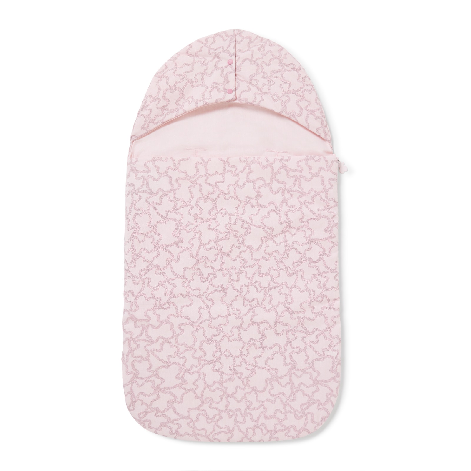 Imagen 1 de Saco para capazo o silla de paseo reversible Tous Baby Hkaos - Rosa Rosa