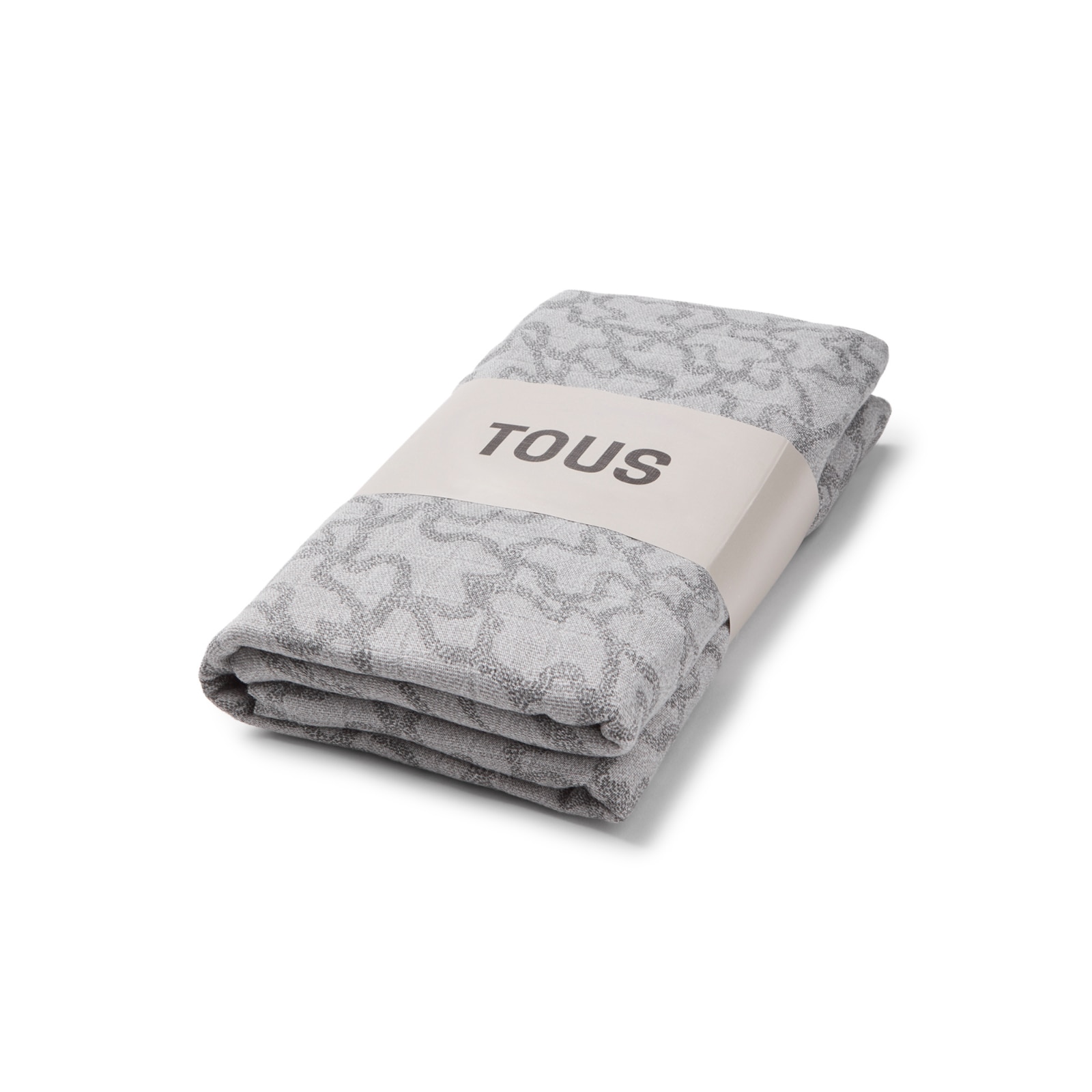 Muselina de algodón (98x118 cm) Tous Baby MuseHK - Gris Gris-1
