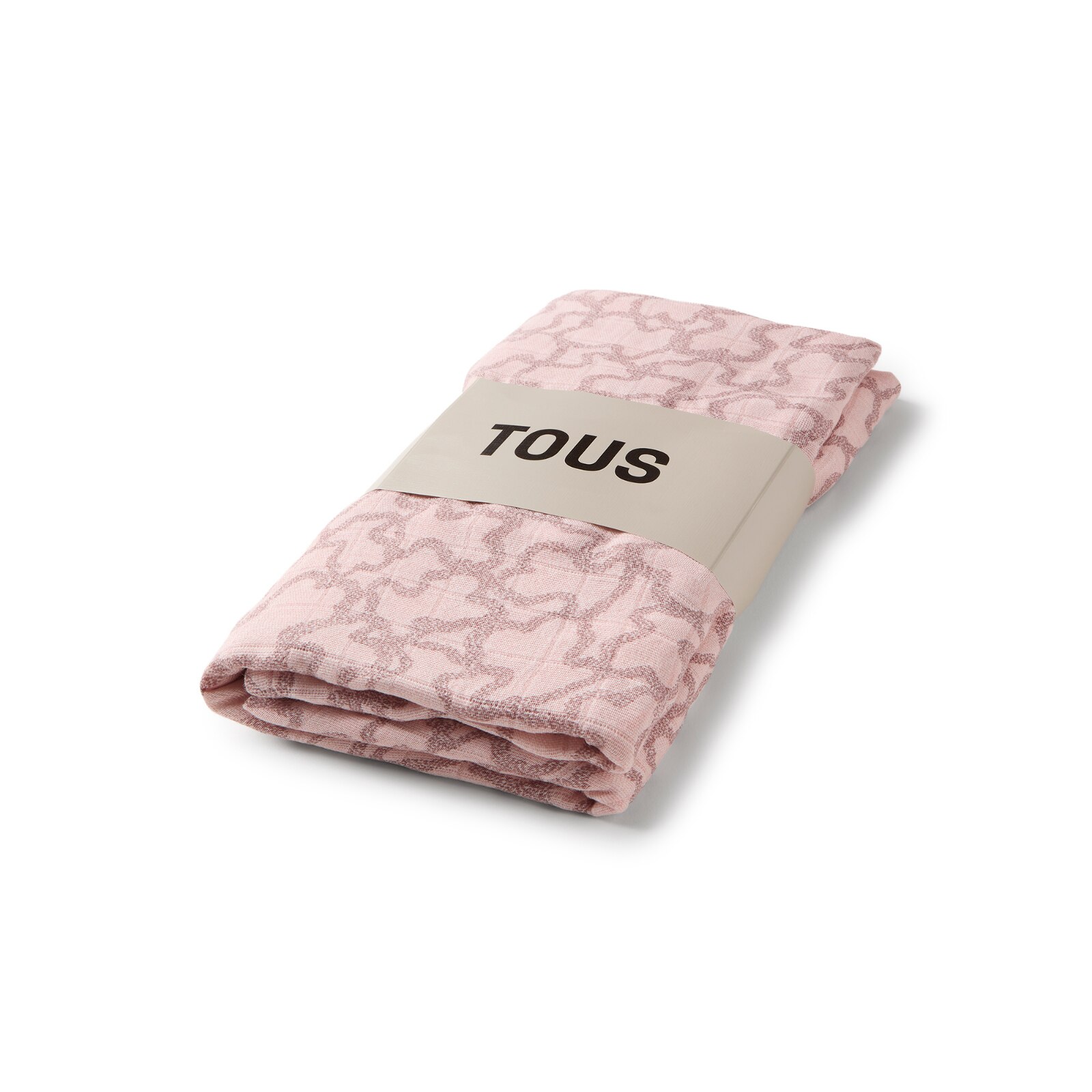 Muselina de algodón (98x118 cm) Tous Baby MuseHK - Rosa Rosa-1