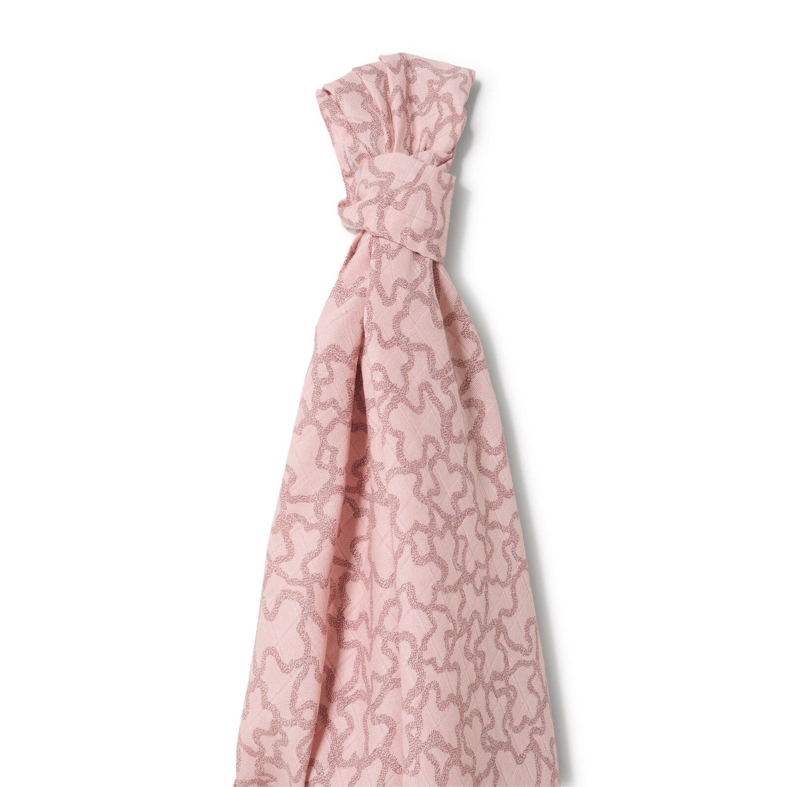 Muselina de algodón (98x118 cm) Tous Baby MuseHK - Rosa Rosa-3