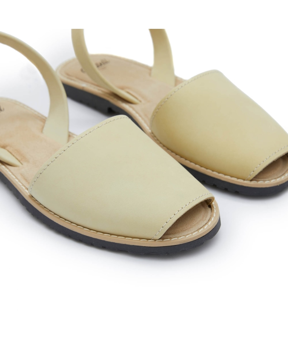 Menorquinas unisex de serraje - CASTELL MENORCA - Crudo Crudo-5