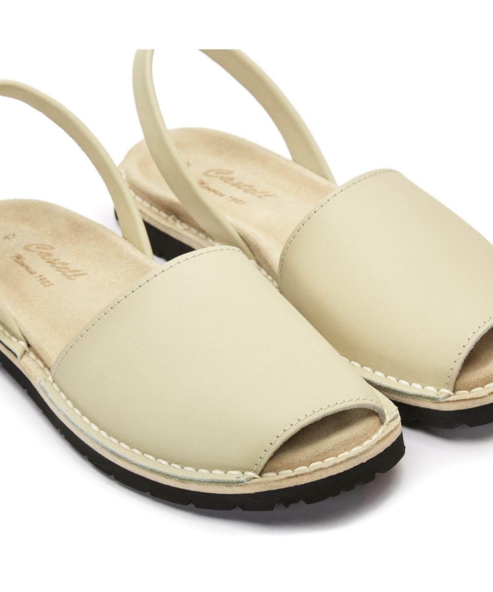 Menorquinas unisex con plantilla anatómica - CASTELL MENORCA - Crudo Crudo-2