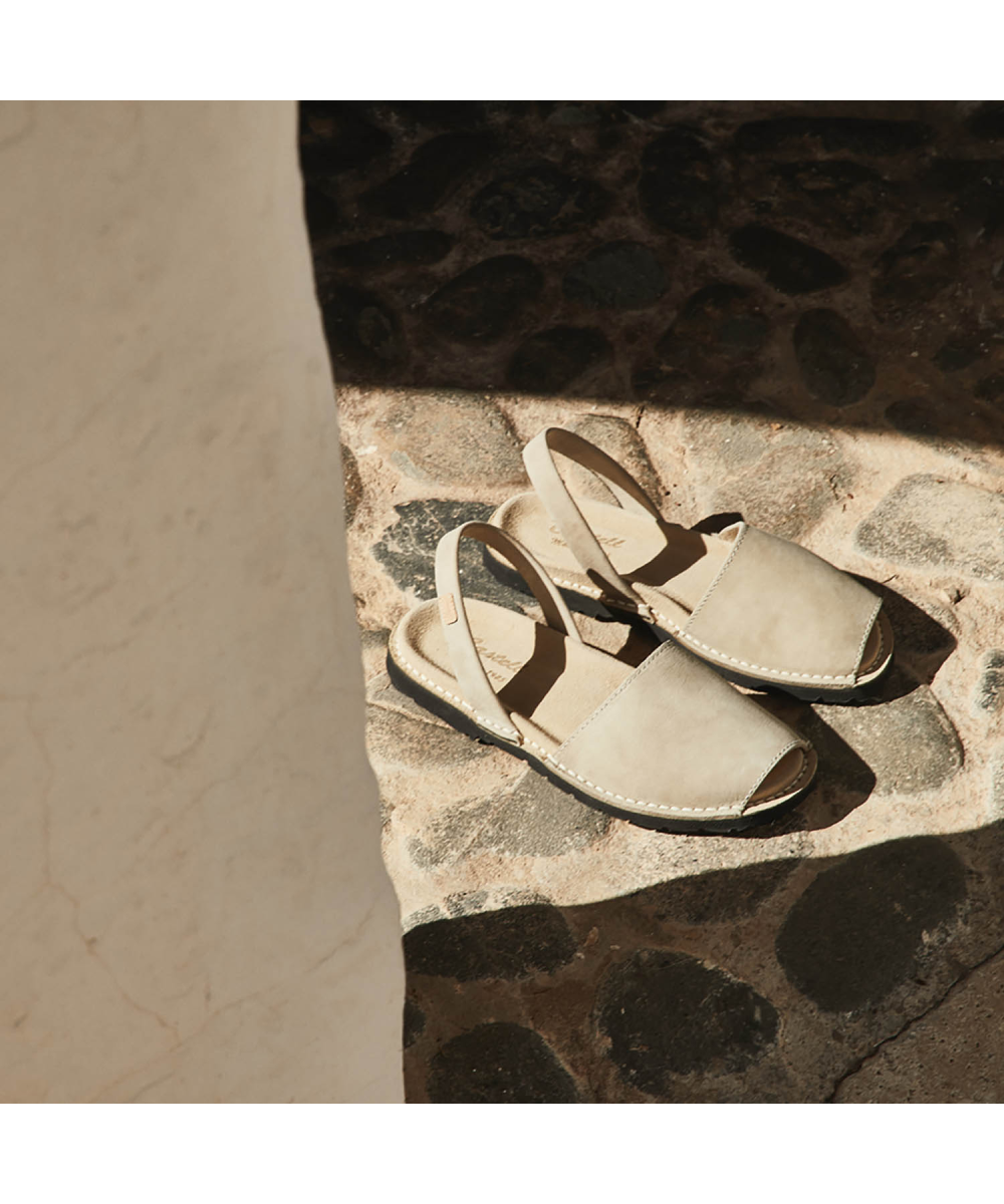 Menorquinas unisex con plantilla anatómica - CASTELL MENORCA - Blanco Blanco-4