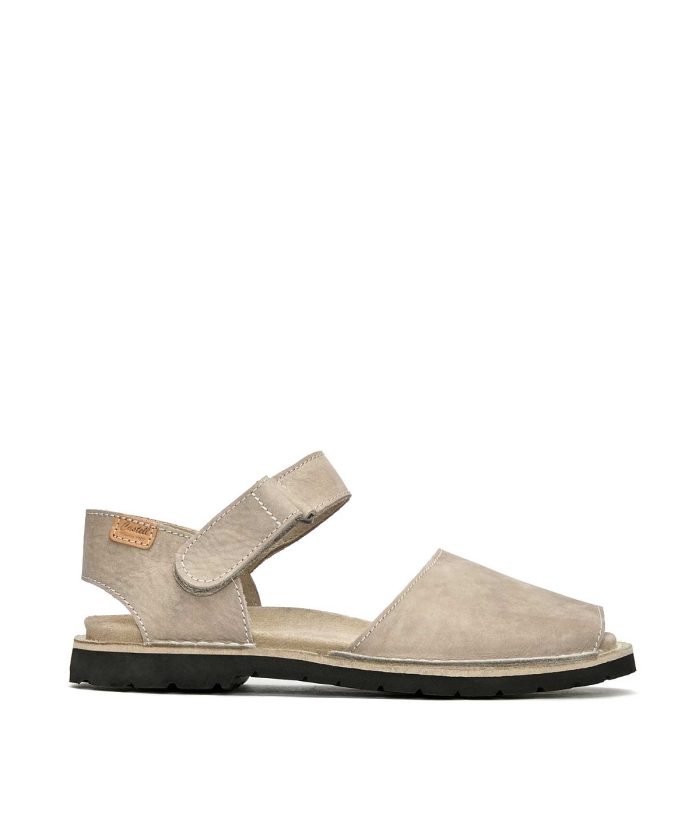 Sandalias unisex tipo frailera - CASTELL MENORCA - Beige Beige-1
