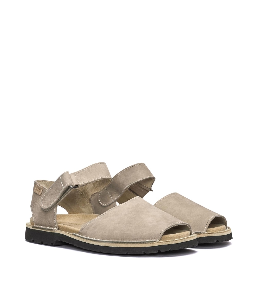 Sandalias unisex tipo frailera - CASTELL MENORCA - Beige Beige-4