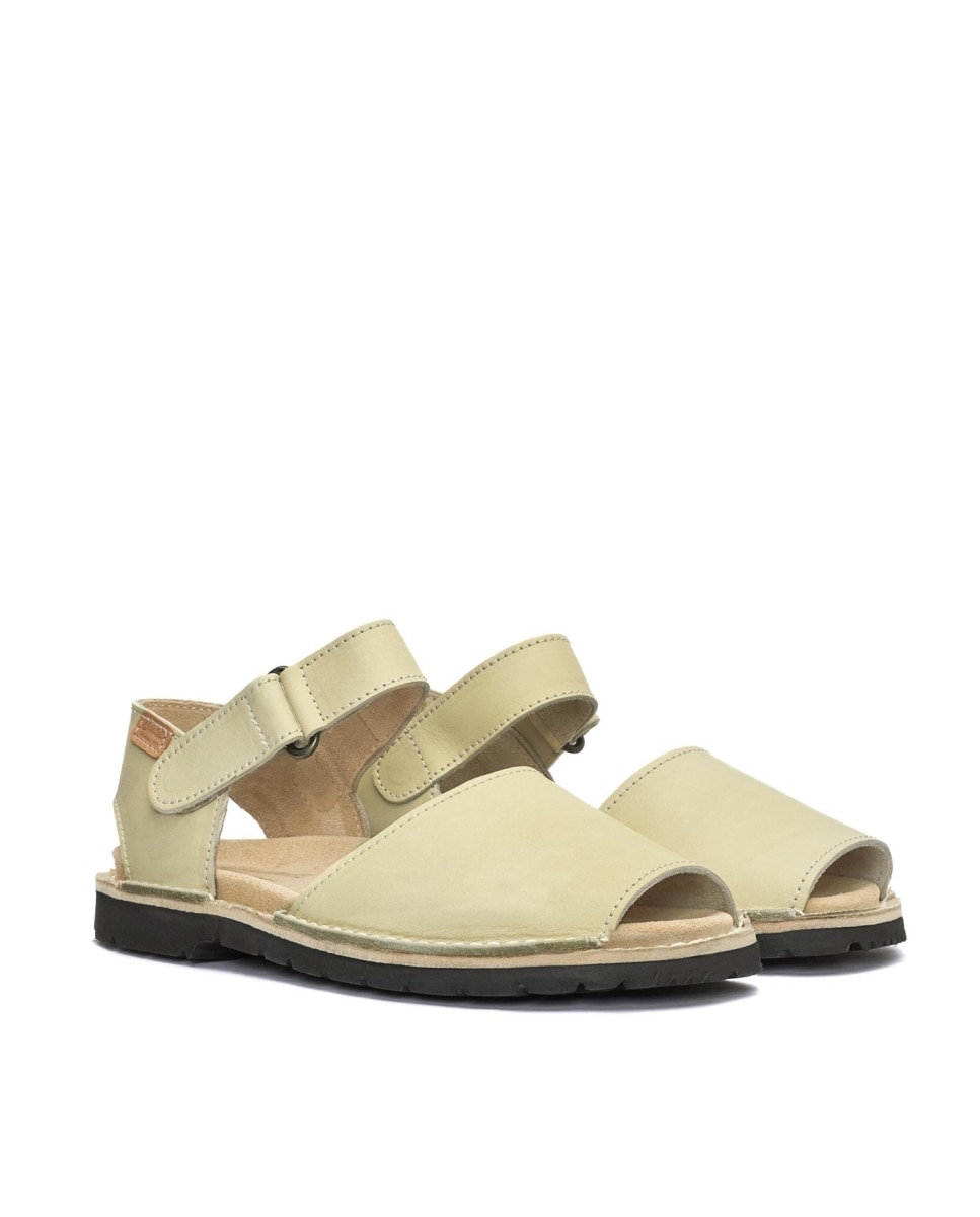 Sandalias unisex tipo frailera - CASTELL MENORCA - Crudo Crudo-3