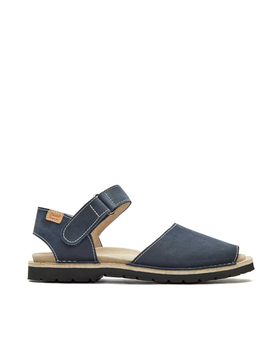 Imagen 0 de Sandalias unisex tipo frailera Azul
