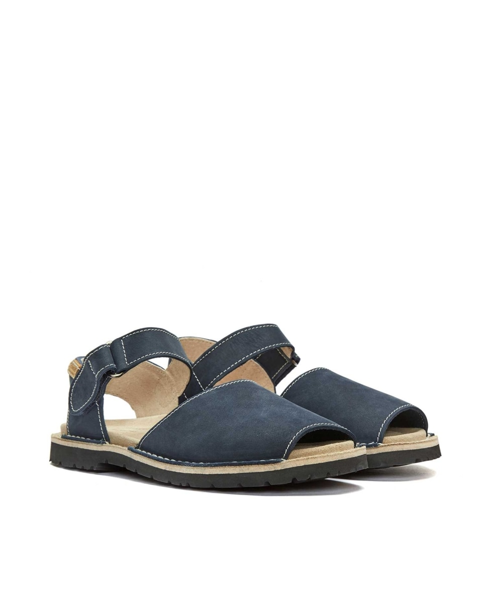 Sandalias unisex tipo frailera - CASTELL MENORCA - Azul Azul-3
