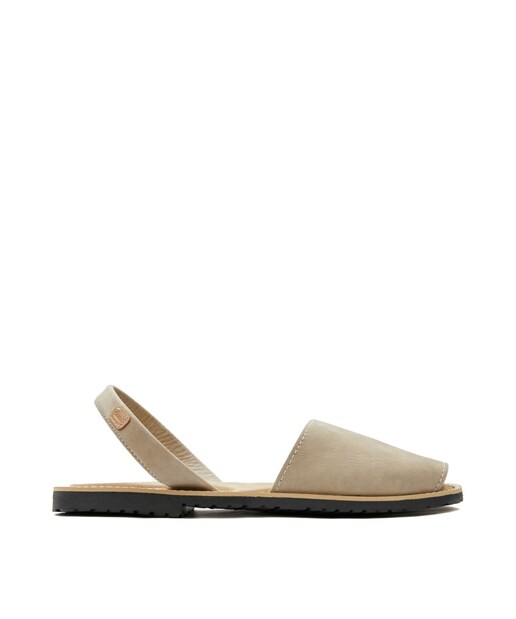 Imagen 0 de Menorquinas de mujer en piel color natural