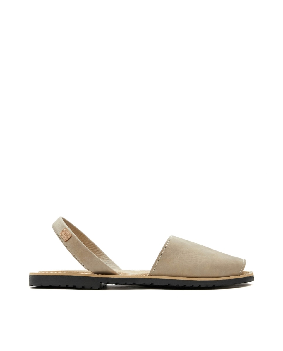 Menorquinas unisex de serraje - CASTELL MENORCA - Beige Beige-1