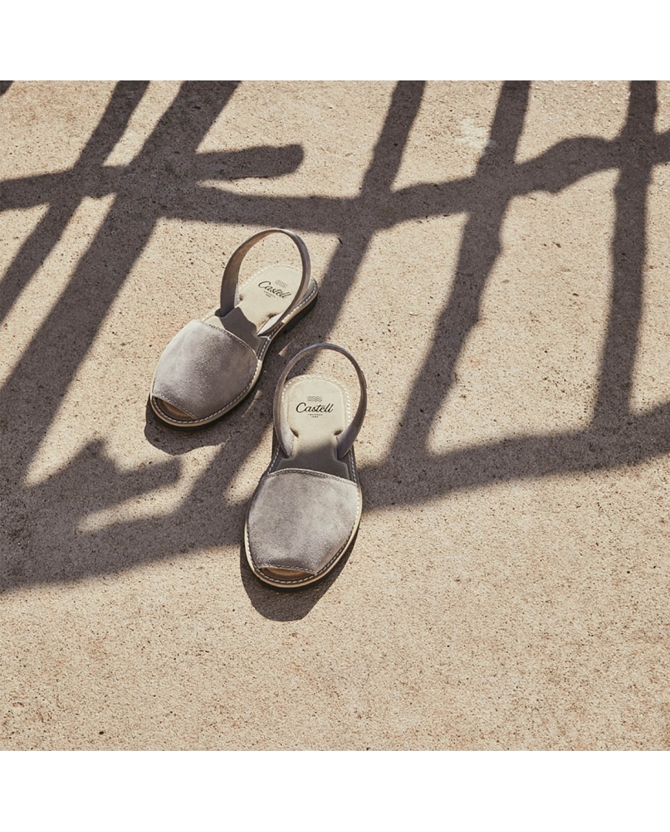 Imagen 5 de Menorquinas unisex con plantilla acolchada - CASTELL MENORCA - Gris Gris