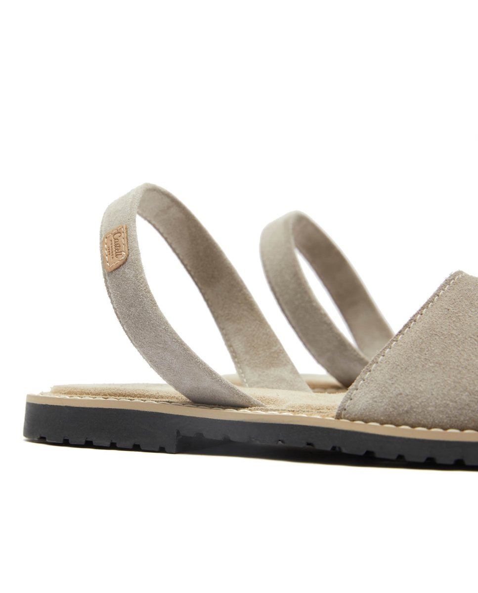 Menorquinas unisex con plantilla acolchada - CASTELL MENORCA - Marrón claro Marrón claro-4