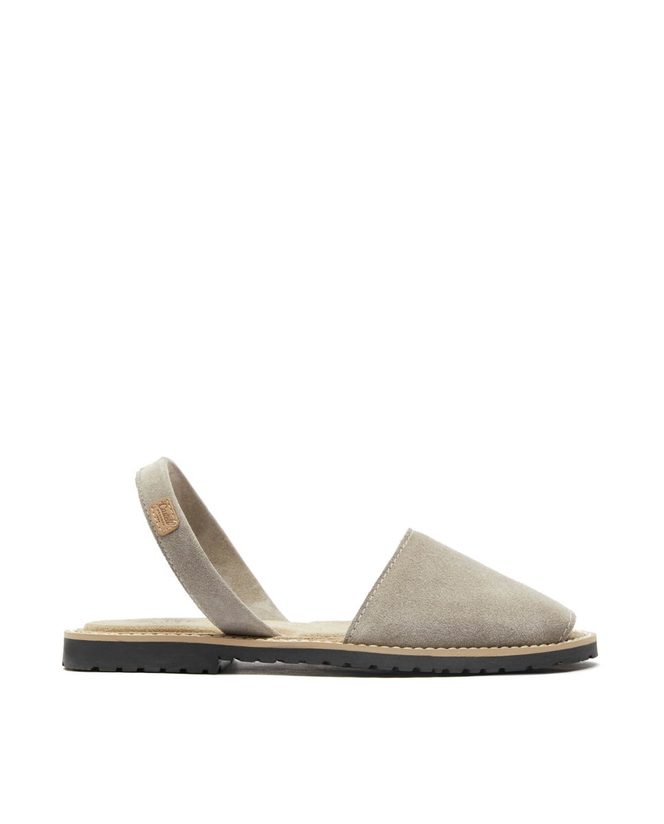 Menorquinas unisex con plantilla acolchada - CASTELL MENORCA - Gris Gris-1