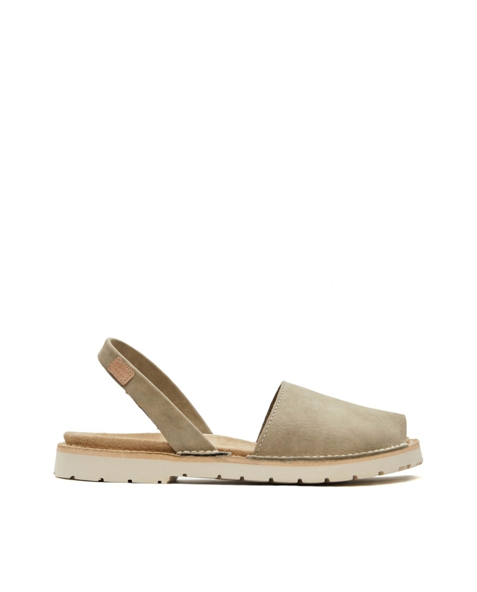 Menorquinas unisex anatómicas y suela blanca - CASTELL MENORCA - Beige Beige-1