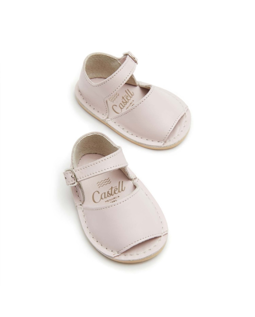 Menorquinas de bebés - CASTELL MENORCA - Rosa pastel Rosa pastel-4