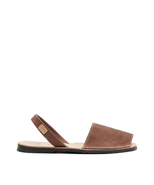 Imagen 0 de Menorquinas de hombre en piel con plantilla de cuero