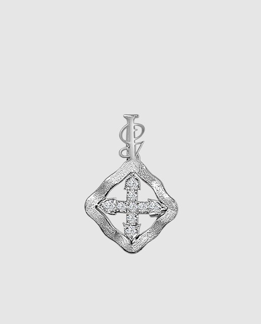 Imagen 0 de Colgante colección Creu de oro y diamante