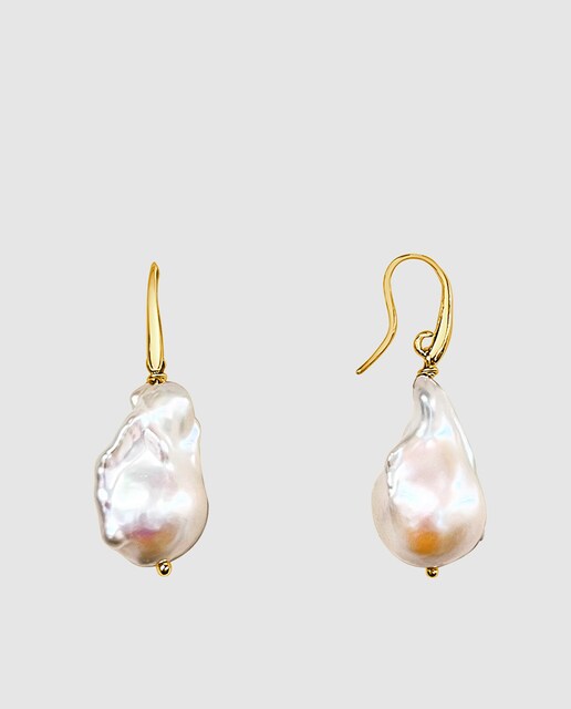 Imagen 0 de Pendientes colección Perlas Barrocas de oro