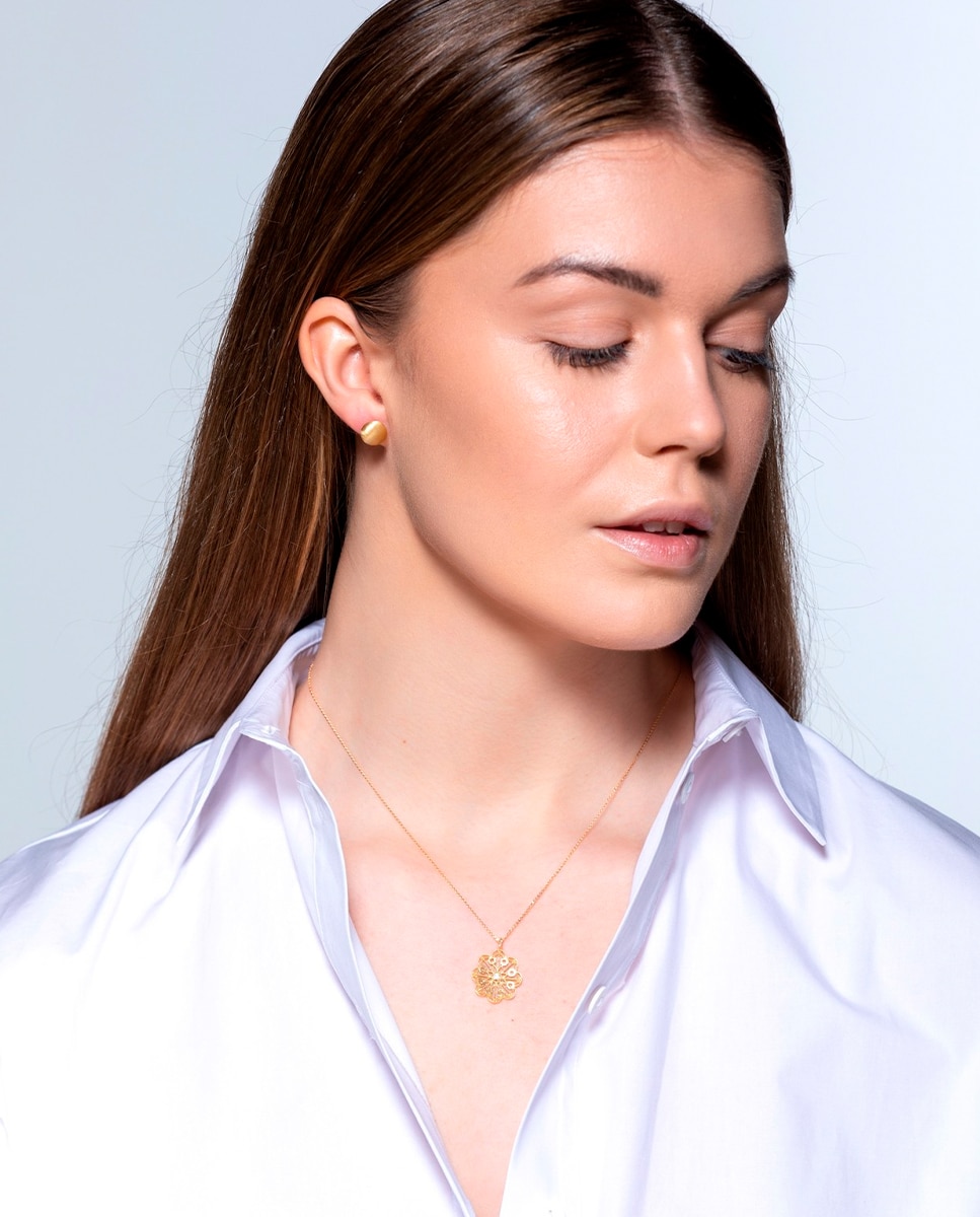 Imagen 2 de Colgante colección llum de oro y diamantes - Isabel Guarch - Oro Oro