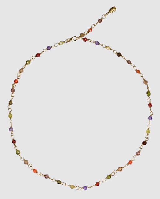 Imagen 0 de Collar colección Arc en Ciel de oro y zafiro