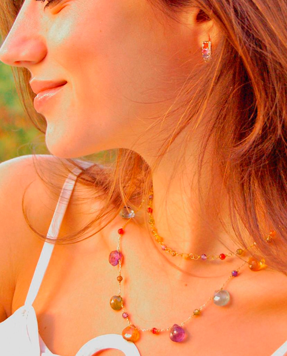 Collar colección studio de oro y zafiro - Isabel Guarch - Oro Oro-2