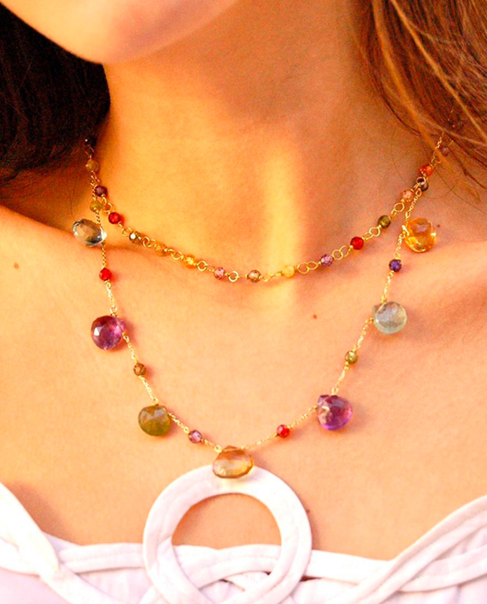 Collar colección studio de oro y zafiro - Isabel Guarch - Oro Oro-3
