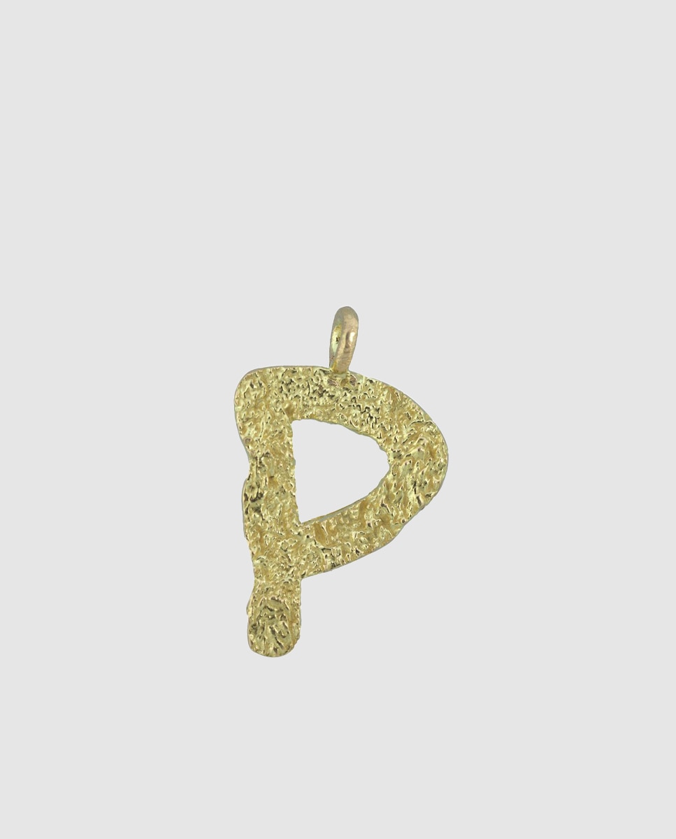 Imagen 0 de Colgante colección noms letra p de oro Oro