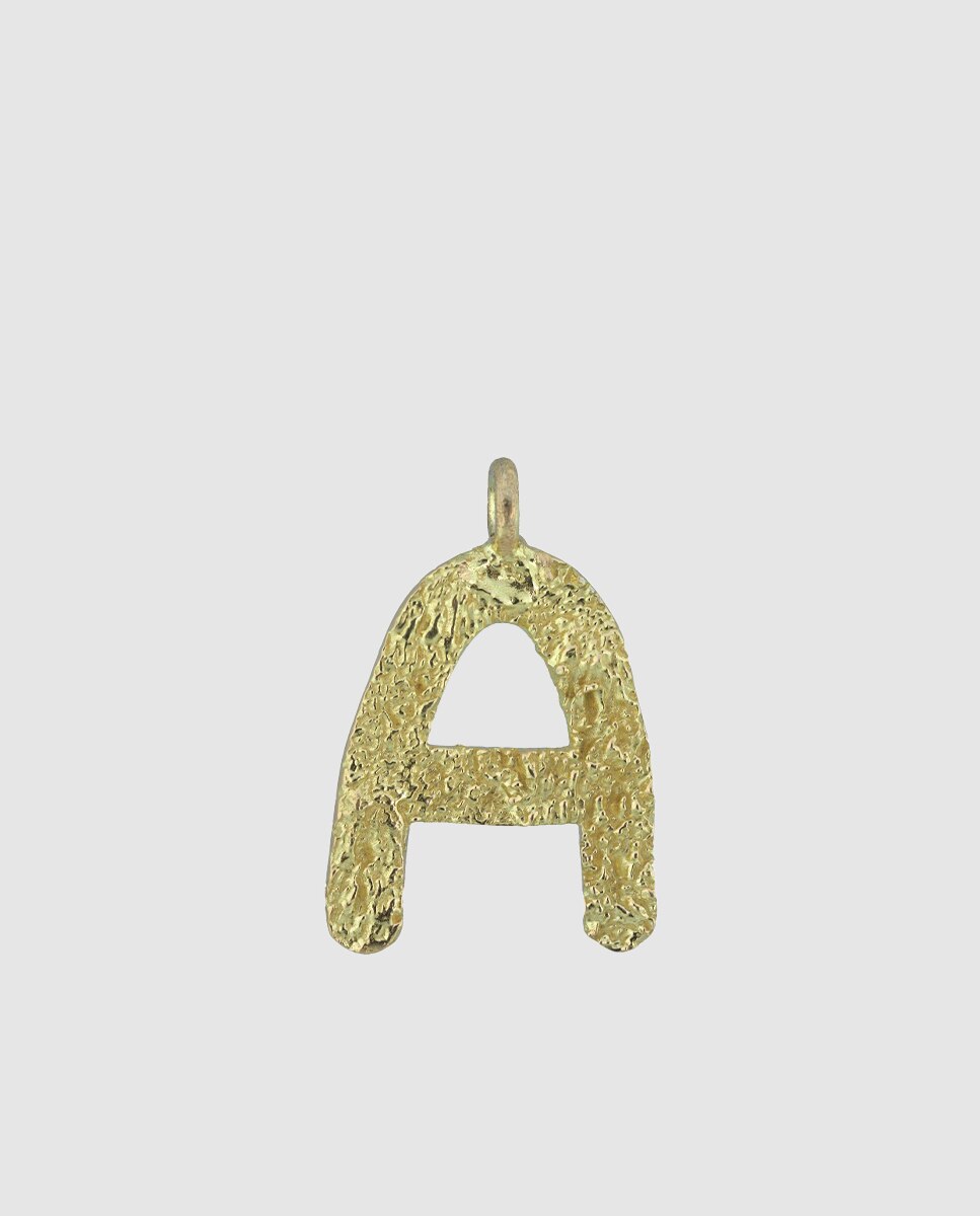 Imagen 0 de Colgante colección noms letra a de oro Oro