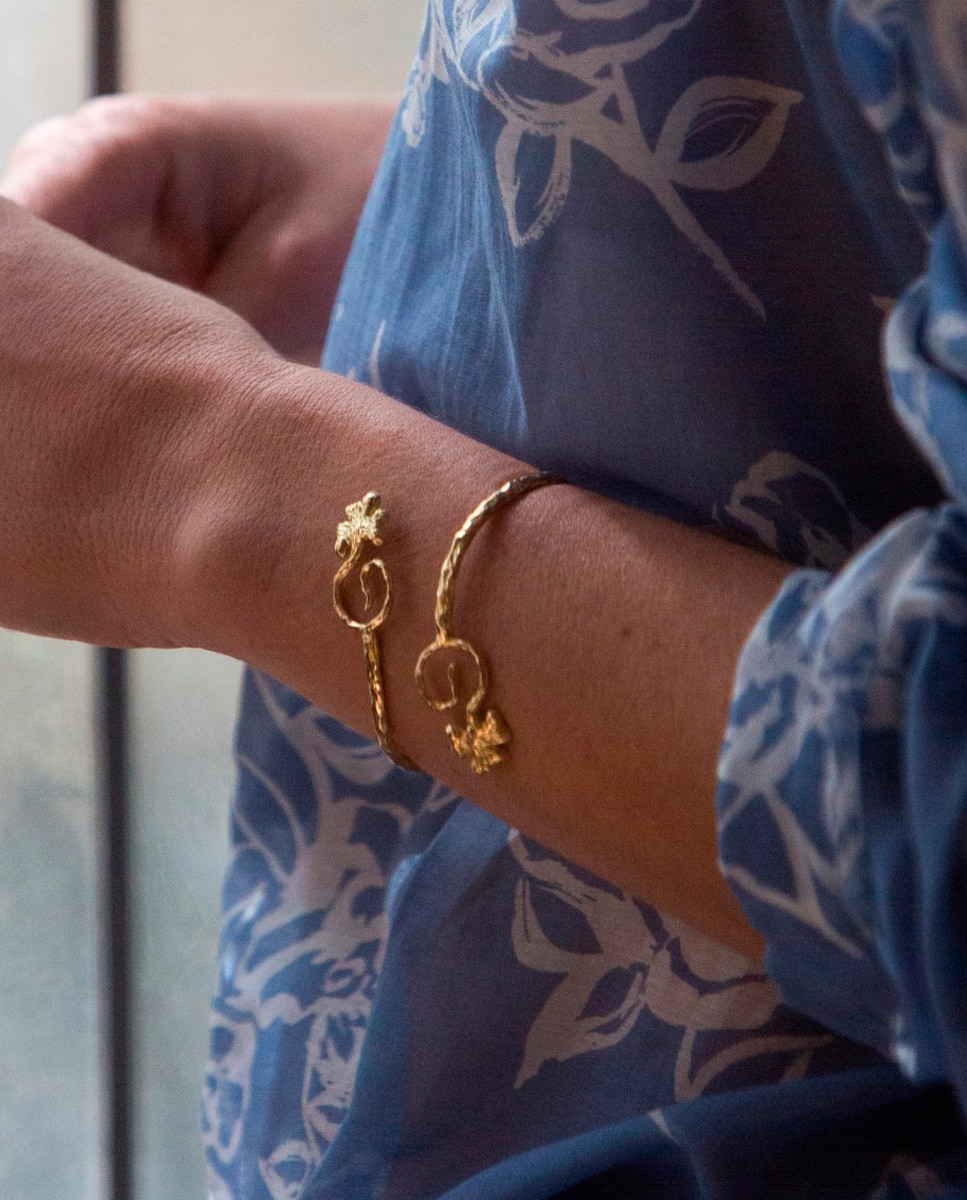 Pulsera colección modernismo 1903 de oro amarillo - Isabel Guarch - Oro Oro-2