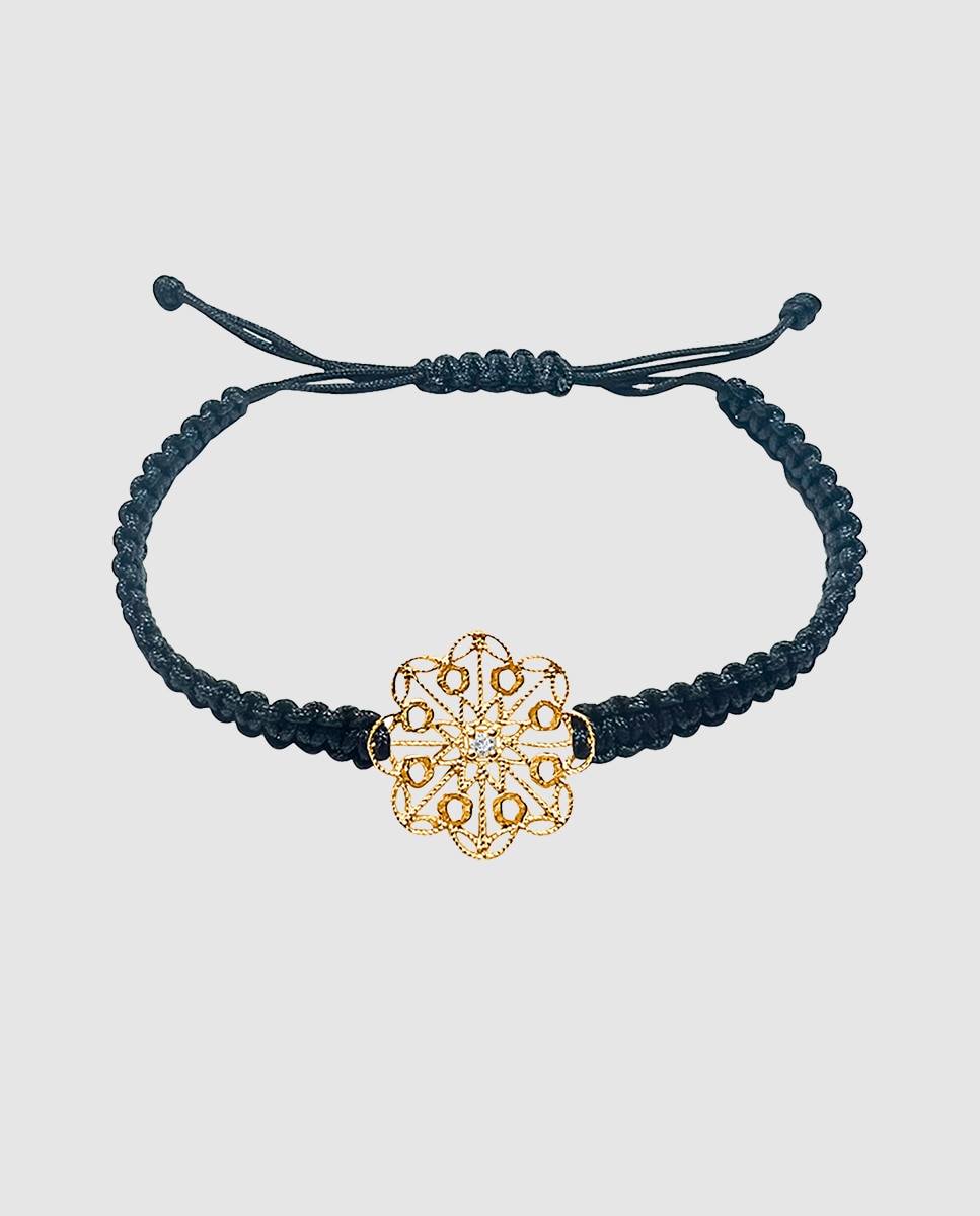 Pulsera colección Llum de oro y diamante - Isabel Guarch - Blanco Blanco-1