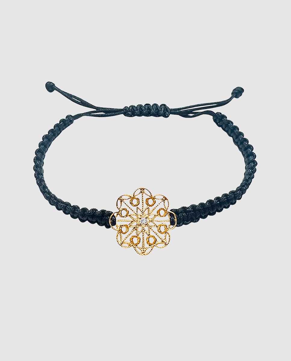 Pulsera colección Llum de oro y diamante - Isabel Guarch - Blanco Blanco-2