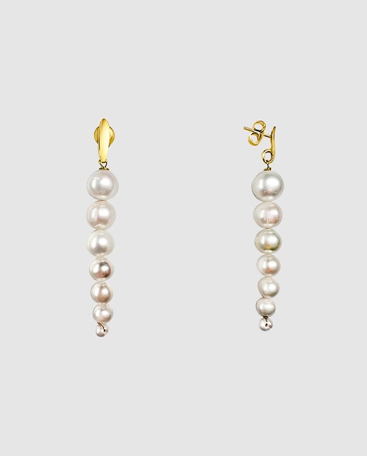 Imagen 0 de Pendientes colección Perlas Barrocas de oro
