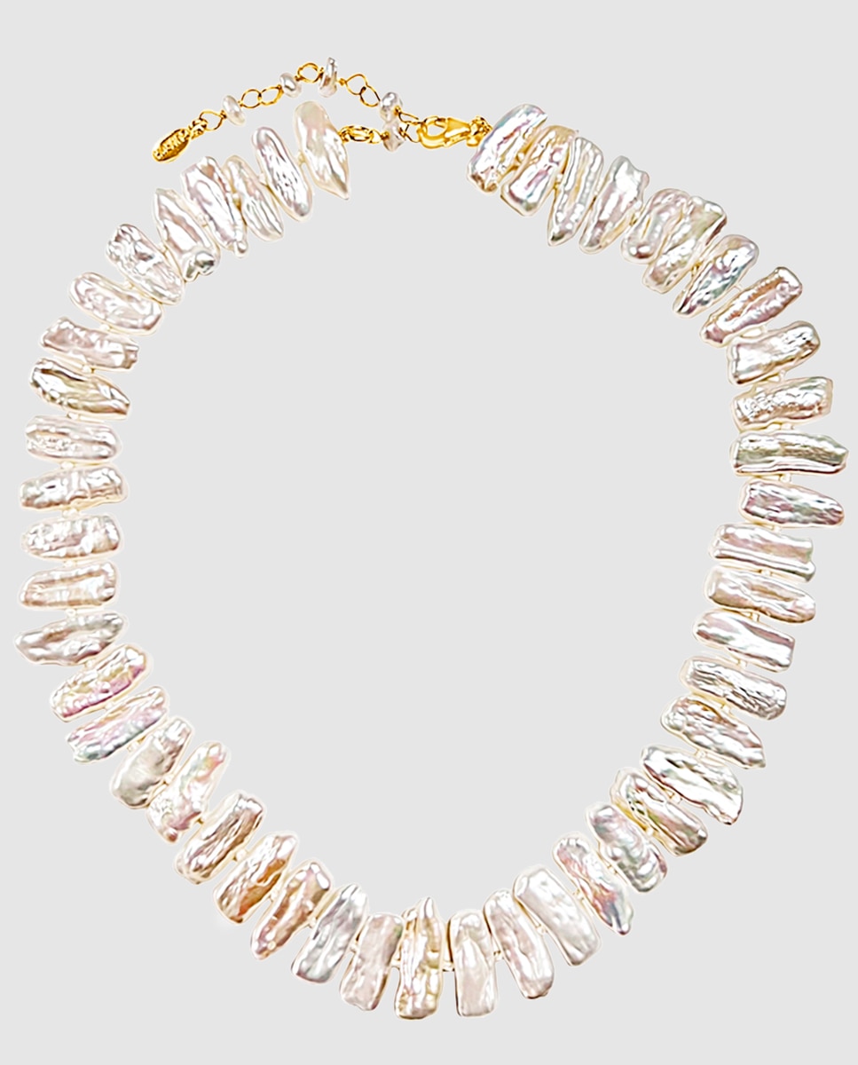 Collar colección perlas barrocas de oro