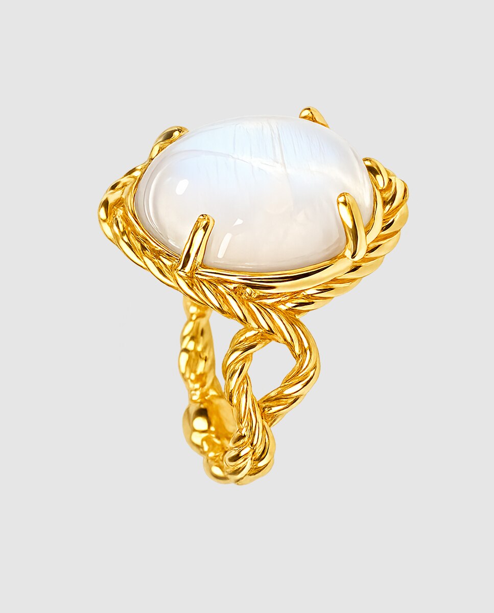 Imagen 0 de Anillo colección salina de oro y madreperla Oro