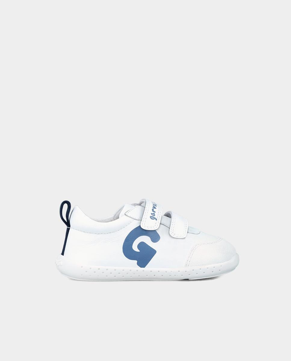 Garvalín - Zapatillas deportivas de niños de piel minimalistas y respetuosas con el crecimiento del pie.
