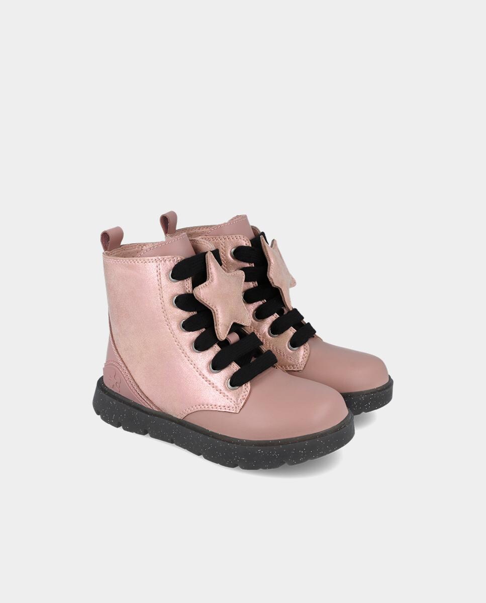 Bota cremallera de niña con puntera redonda · Biomecanics · El