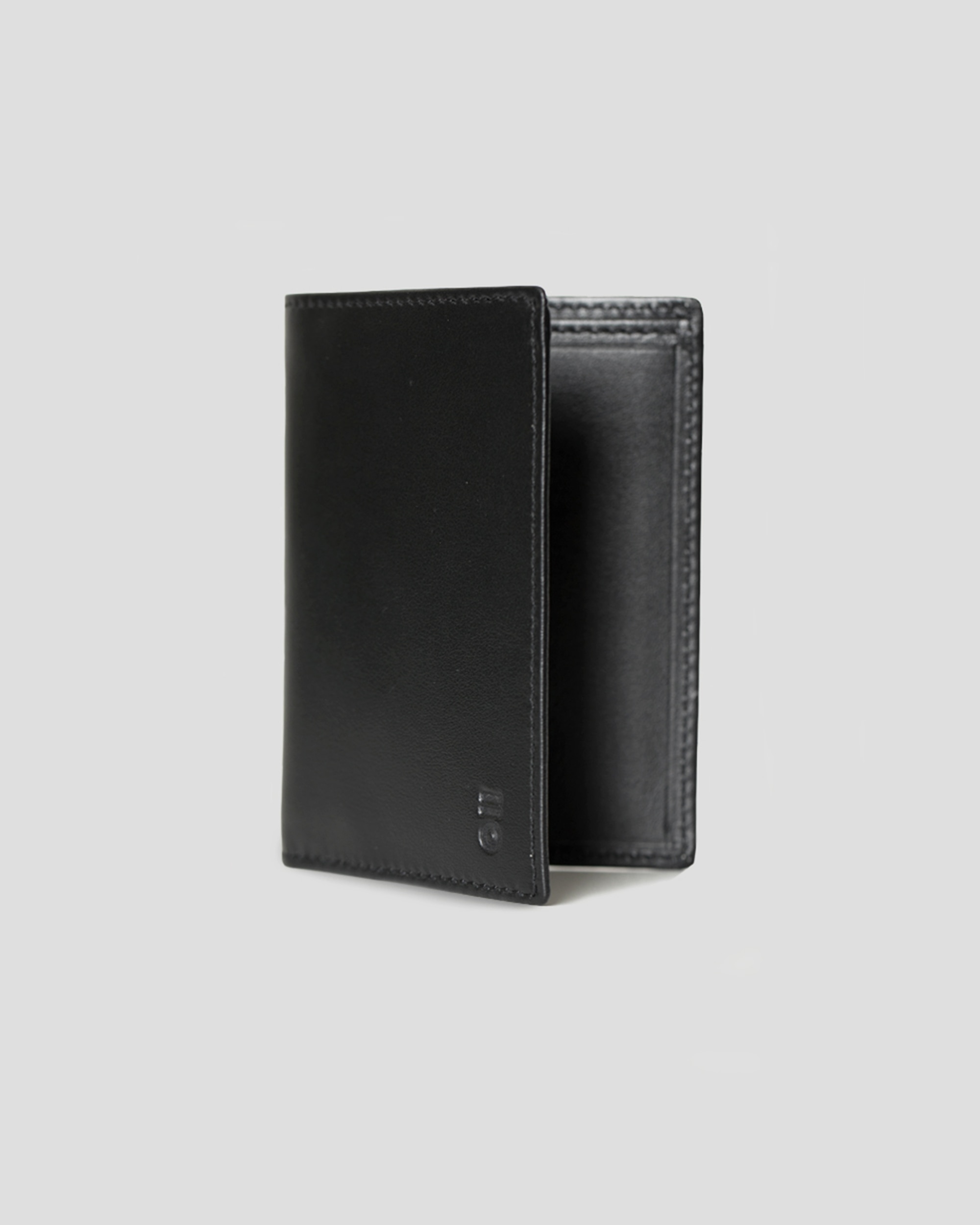 Cartera de hombre de piel - PuroEgo - Negro Negro-3