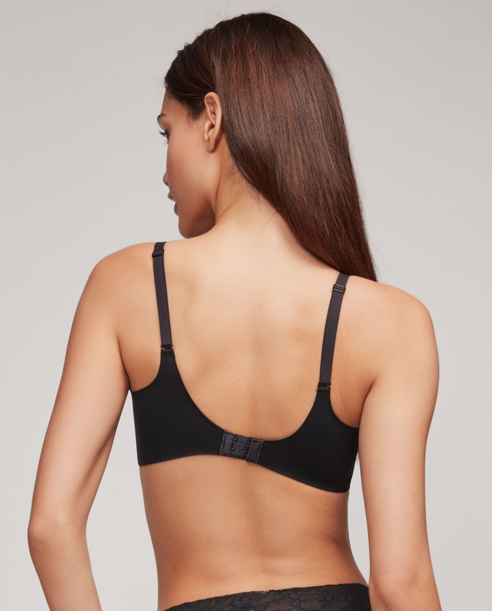 Sujetador capacidad con aro y sin foam - Gisela - Negro Negro-3