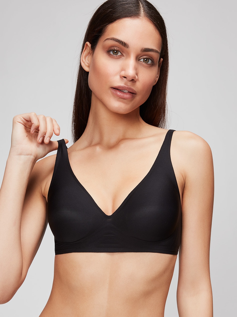 Gisela - Sujetador de mujer con foam extraíble y sin aro.