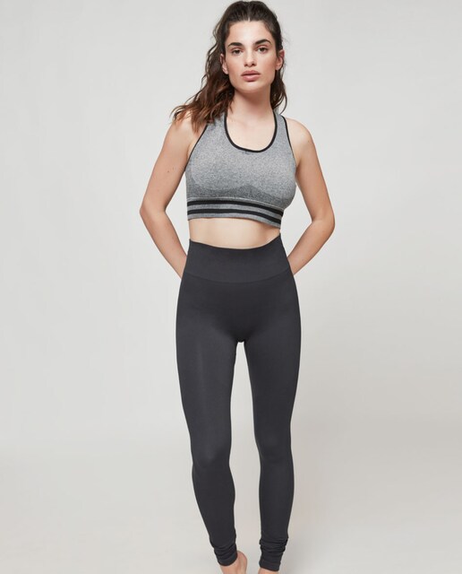 Imagen 0 de Leggin de mujer deportivo liso sin costuras